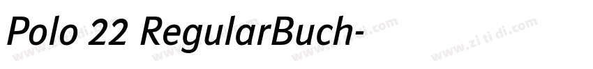 Polo 22 RegularBuch字体转换 Polo 22 RegularBuch字体转换